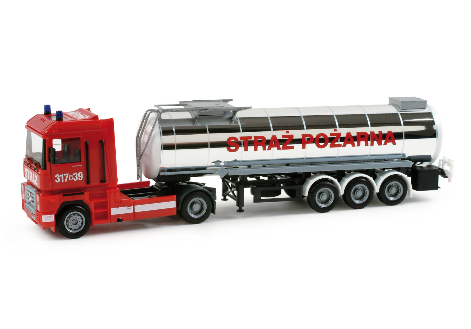 Renault Magnum tank semitrailer "Straz Pozarna"