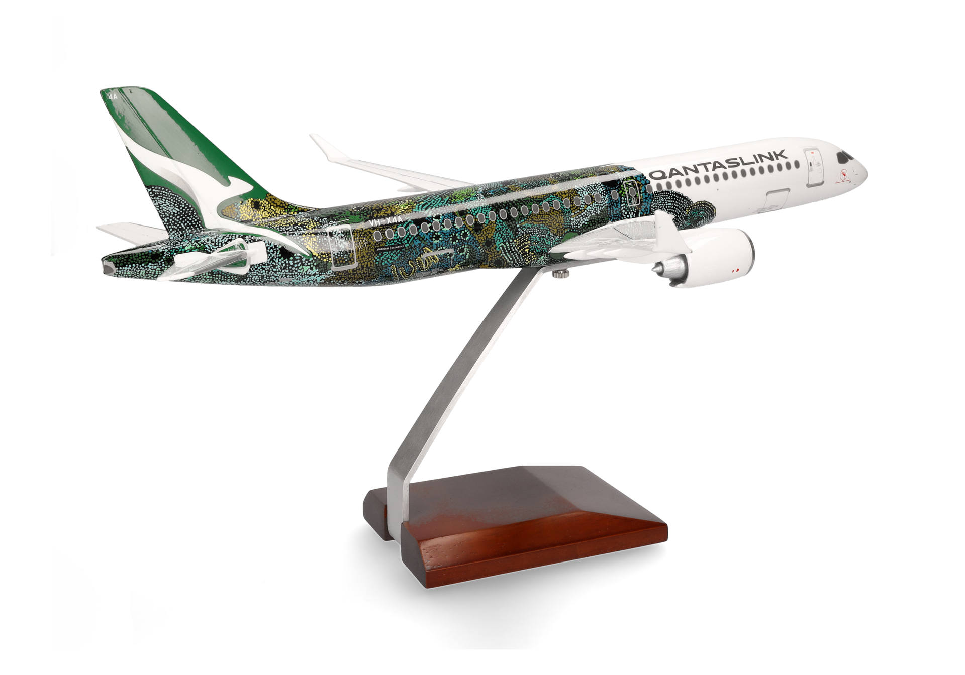 QantasLink Airbus A220-300 - VH-X4A - Flying Art Series / Minyma Kutjara Tjukurpa