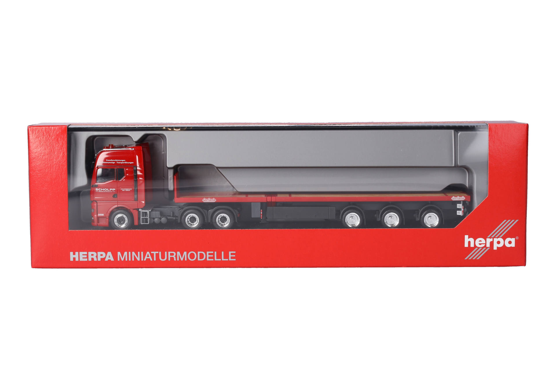 MAN TGX GX Teletrailer-Sattelzug "Scholpp"