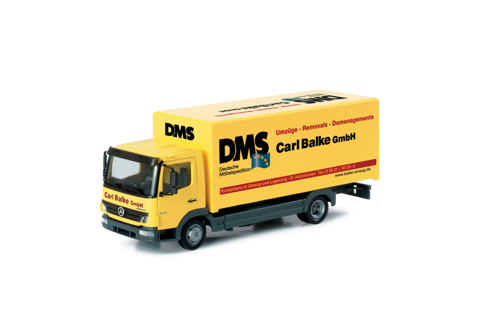 Mercedes-Benz Atego Koffer-LKW "DMS Balke"