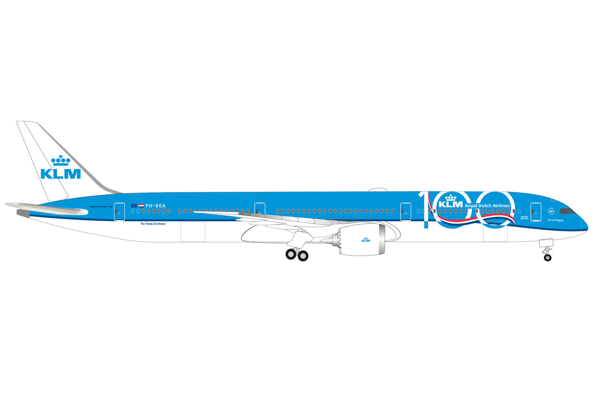 KLM Boeing 787-10 Dreamliner - 100th Anniversary