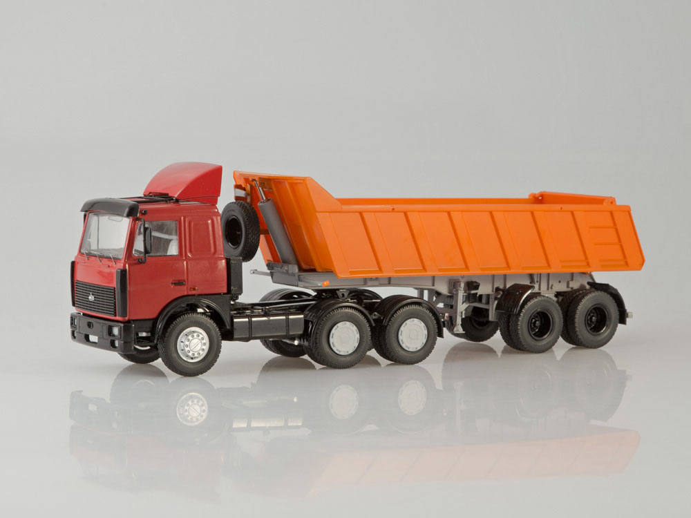 SSM: MAZ-6422 tractor truck with semitrailer MAZ-9506-20