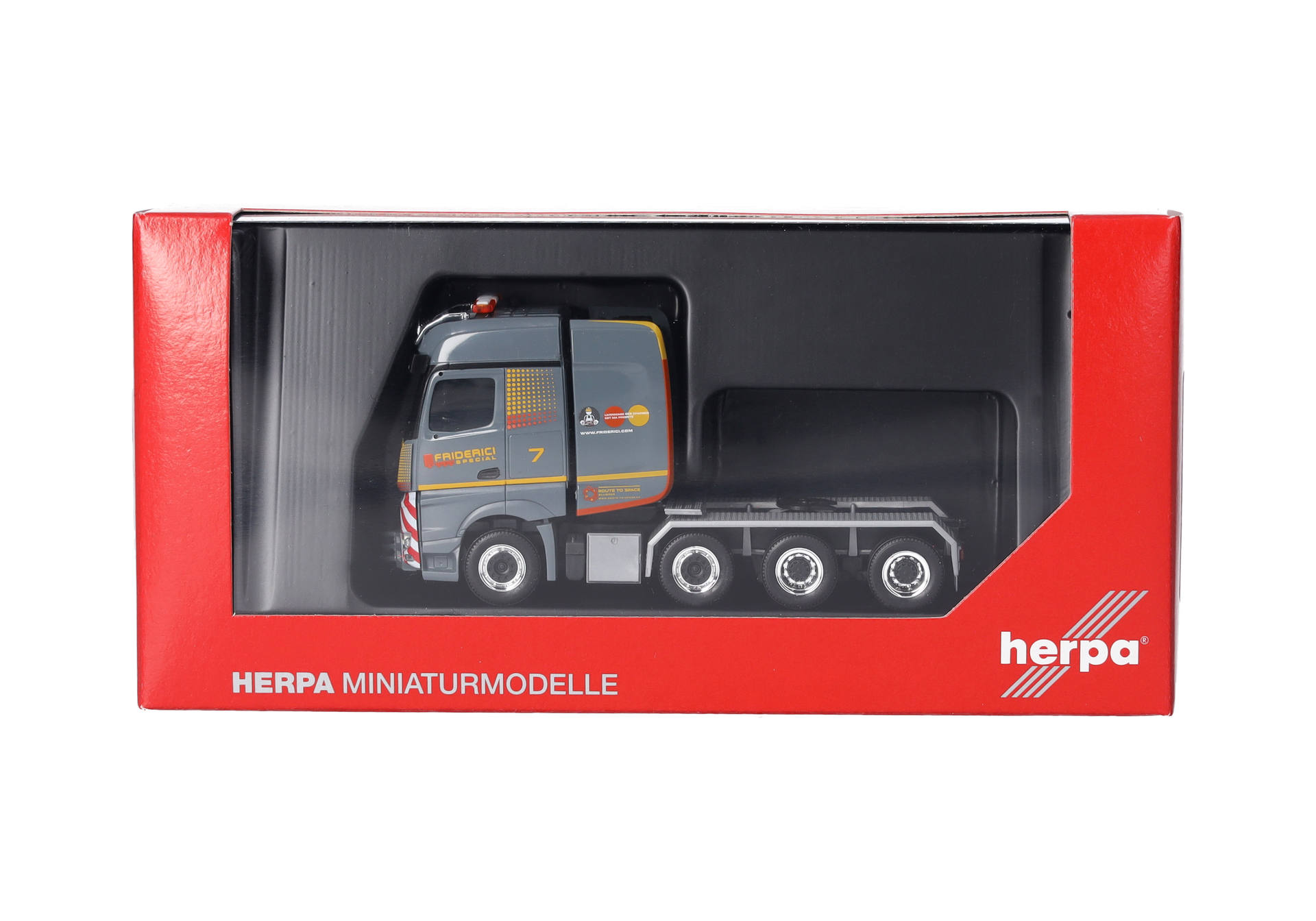 Mercedes-Benz Arocs Bigspace heavy-duty rigid tractor 4axles "Friderici"