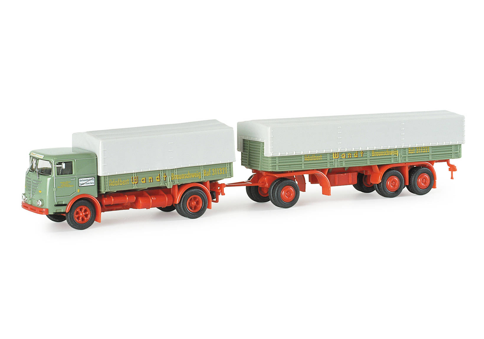 Buessing LU 11 canvas trailer "Wandt"