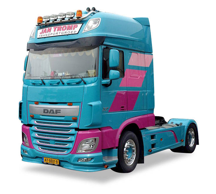 DAF XF 106 SSC rigid tractor "Jan Tromp"