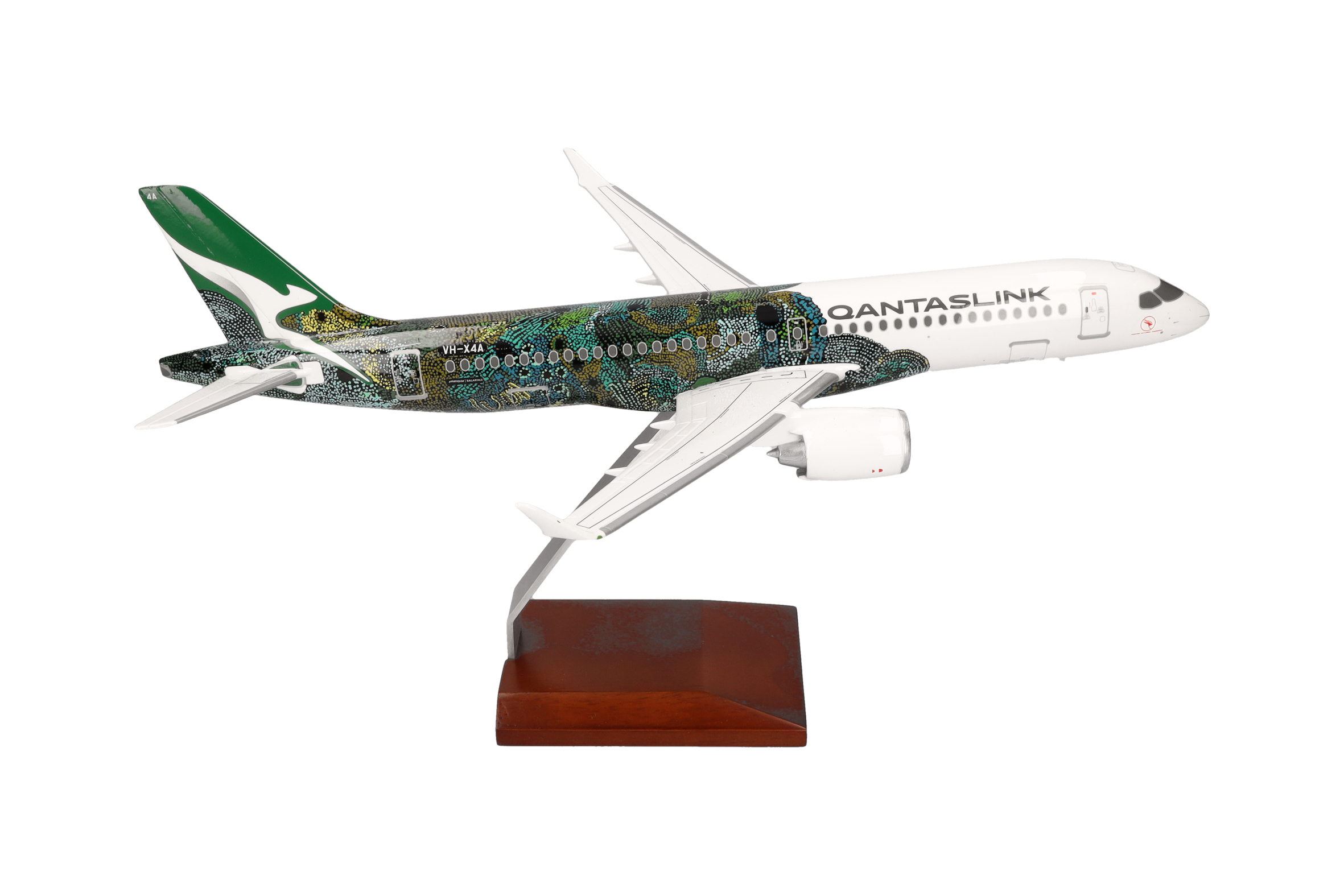 QantasLink Airbus A220-300 - VH-X4A - Flying Art Series / Minyma Kutjara Tjukurpa