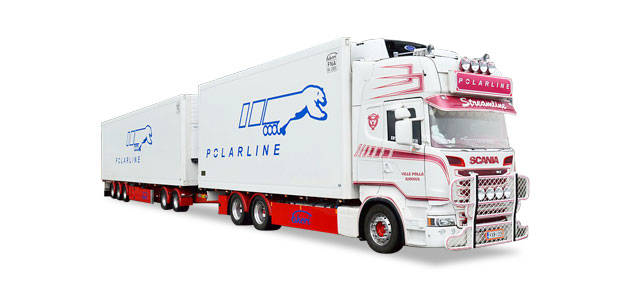 Scania R TL Eurocombi "Polarline"