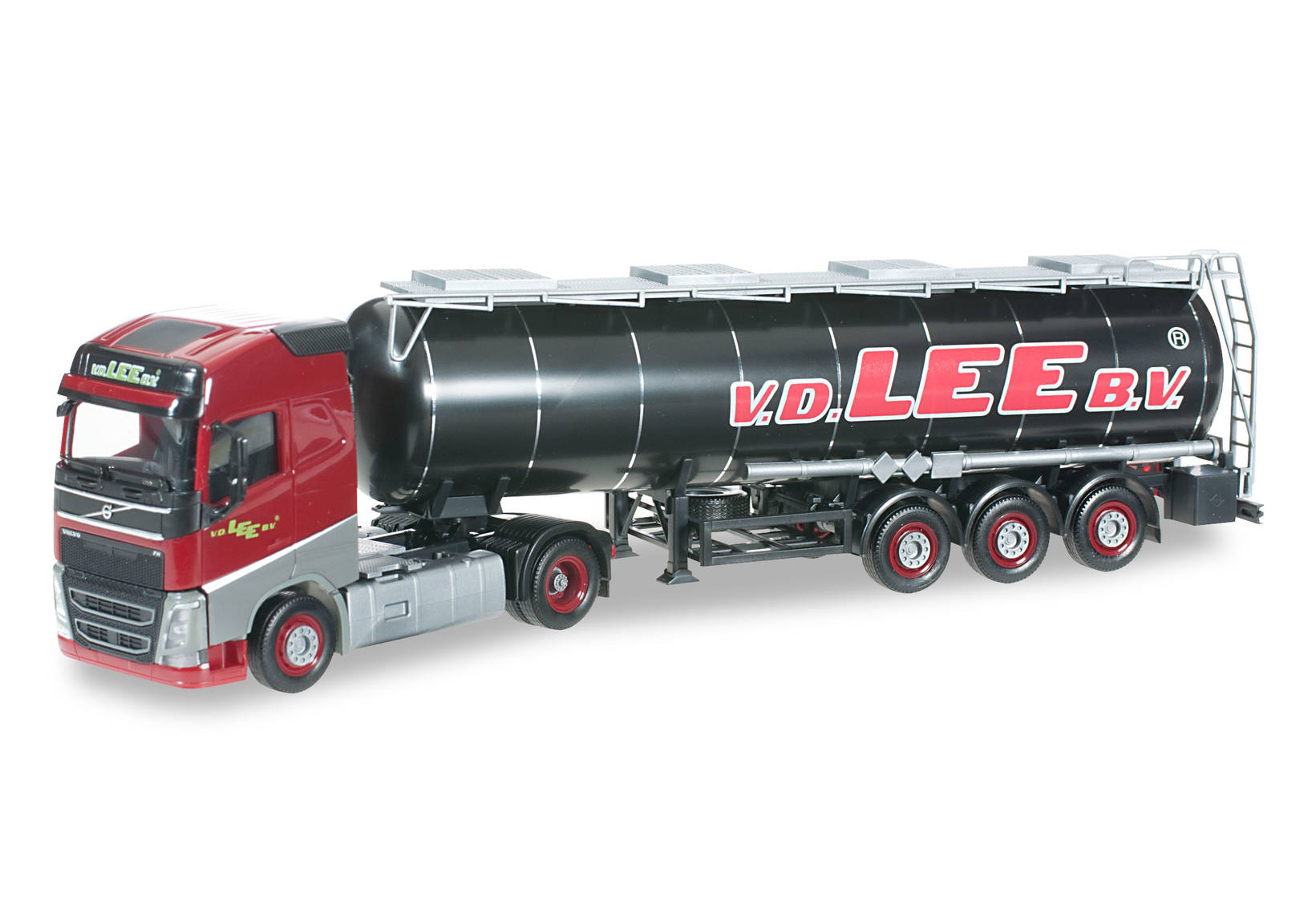 Volvo FH GL chemical tank semitrailer "van de Lee" (NL)