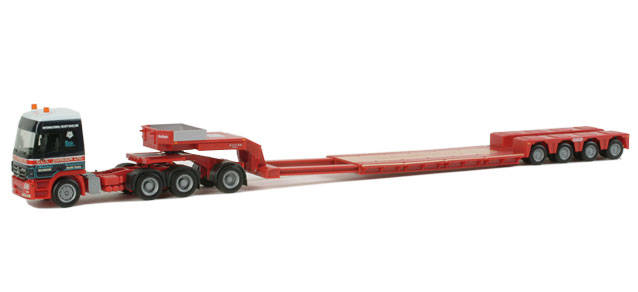 Mercedes-Benz Actros L Nooteboom Pendel-X low boy semitrailer „Johnson“