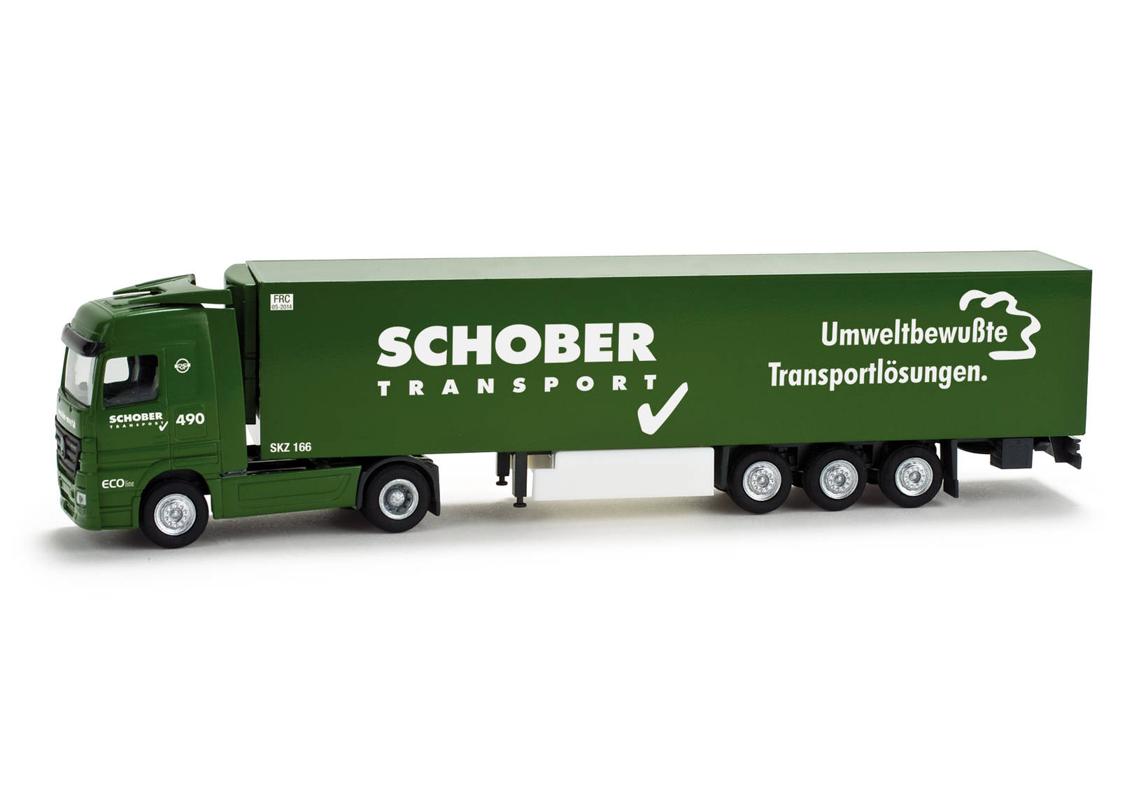 Mercedes-Benz Actros LH 02 refrigerated box semitrailer "Schober"