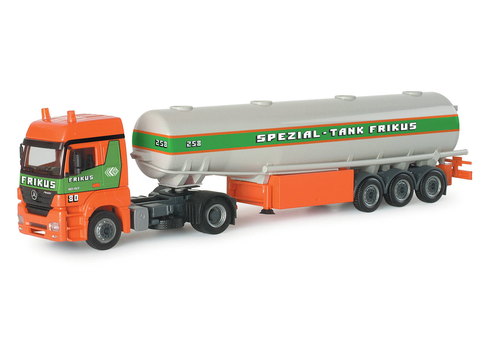 Mercedes-Benz Axor tank semitrailer "Frikus" (A)