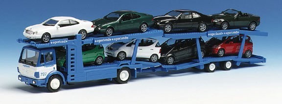 Mercedes-Benz SK '94 Auto transporter trailer 2A/2A