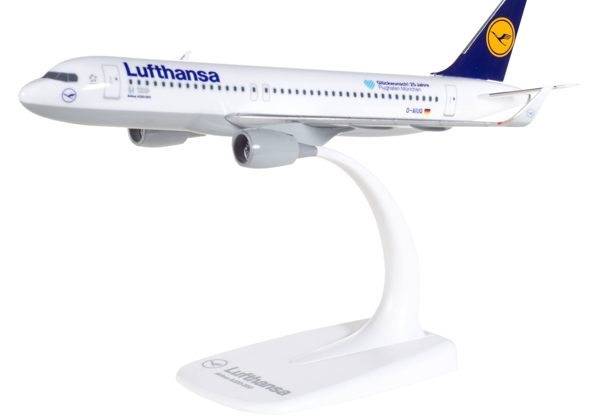 Lufthansa Airbus A320 - 25 Jahre Flughafen München - D-AIUQ