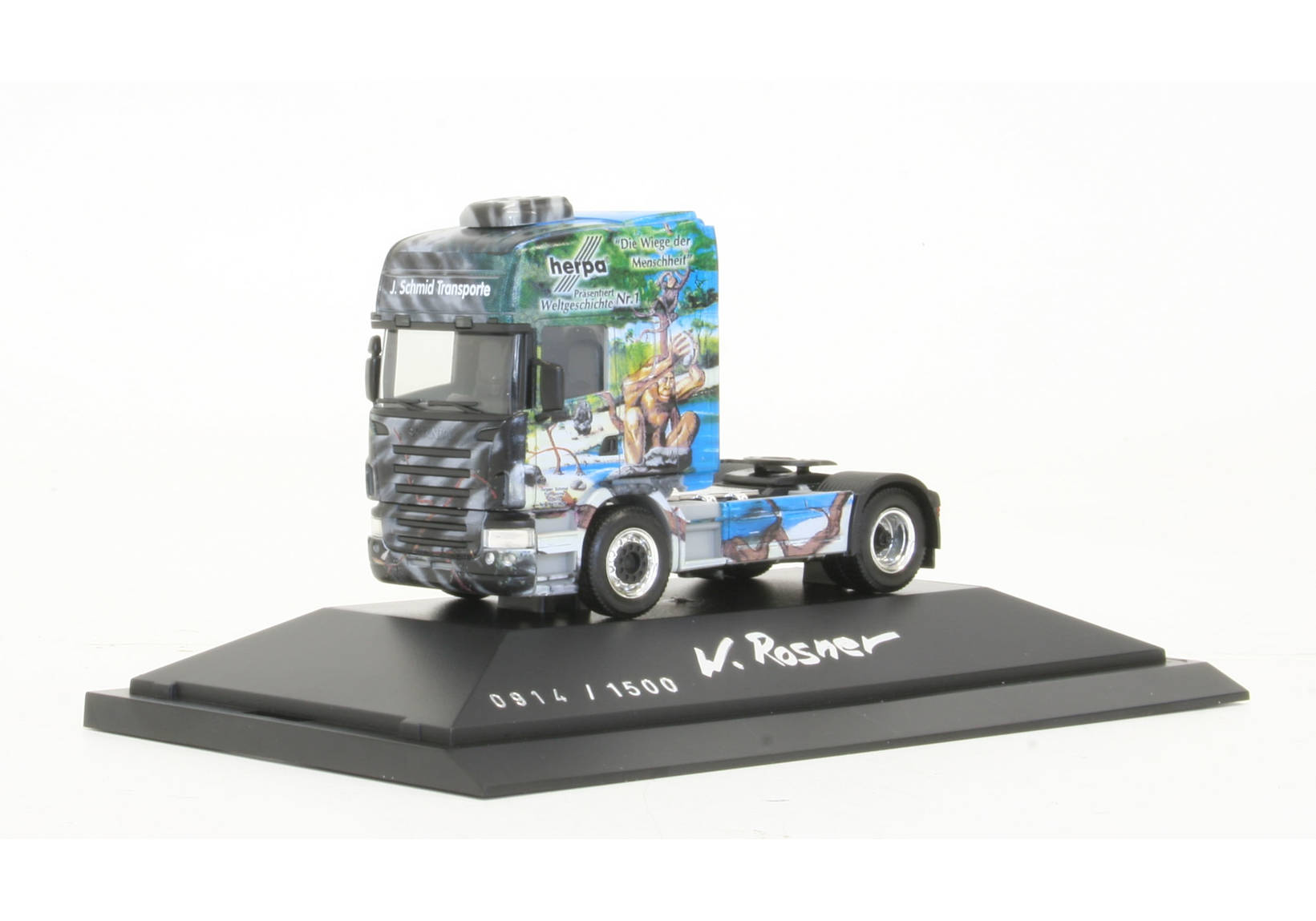 Scania R TL rigid tractor "Die Wiege der Menschheit", PC