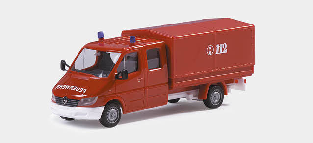 Mercedes-Benz Sprinter pick-up/canvascover "fire department"