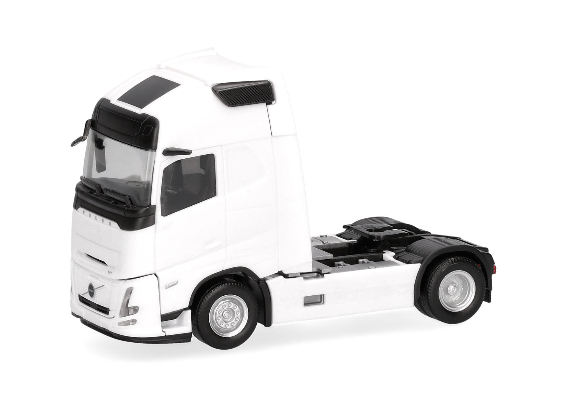 truck, tractor, semi-trailer, cab, white truck