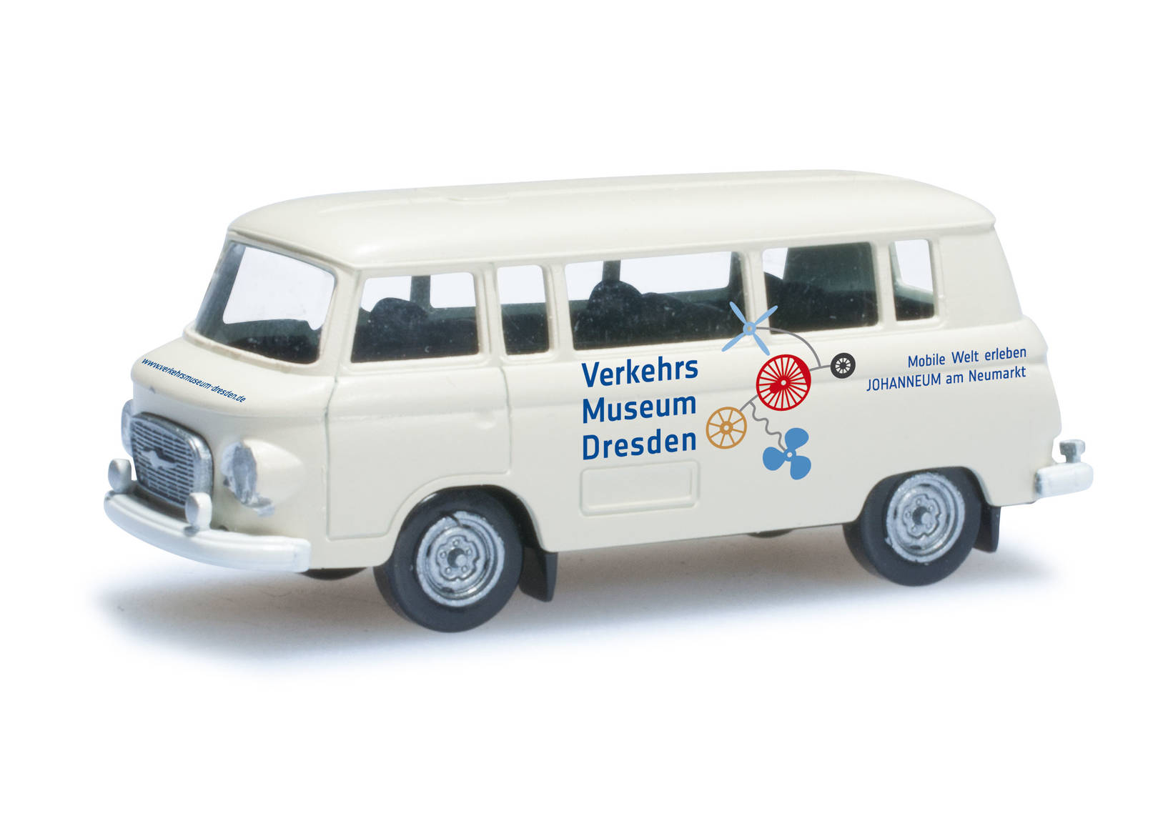Barkas B 1000 bus "Dresden traffic museum"