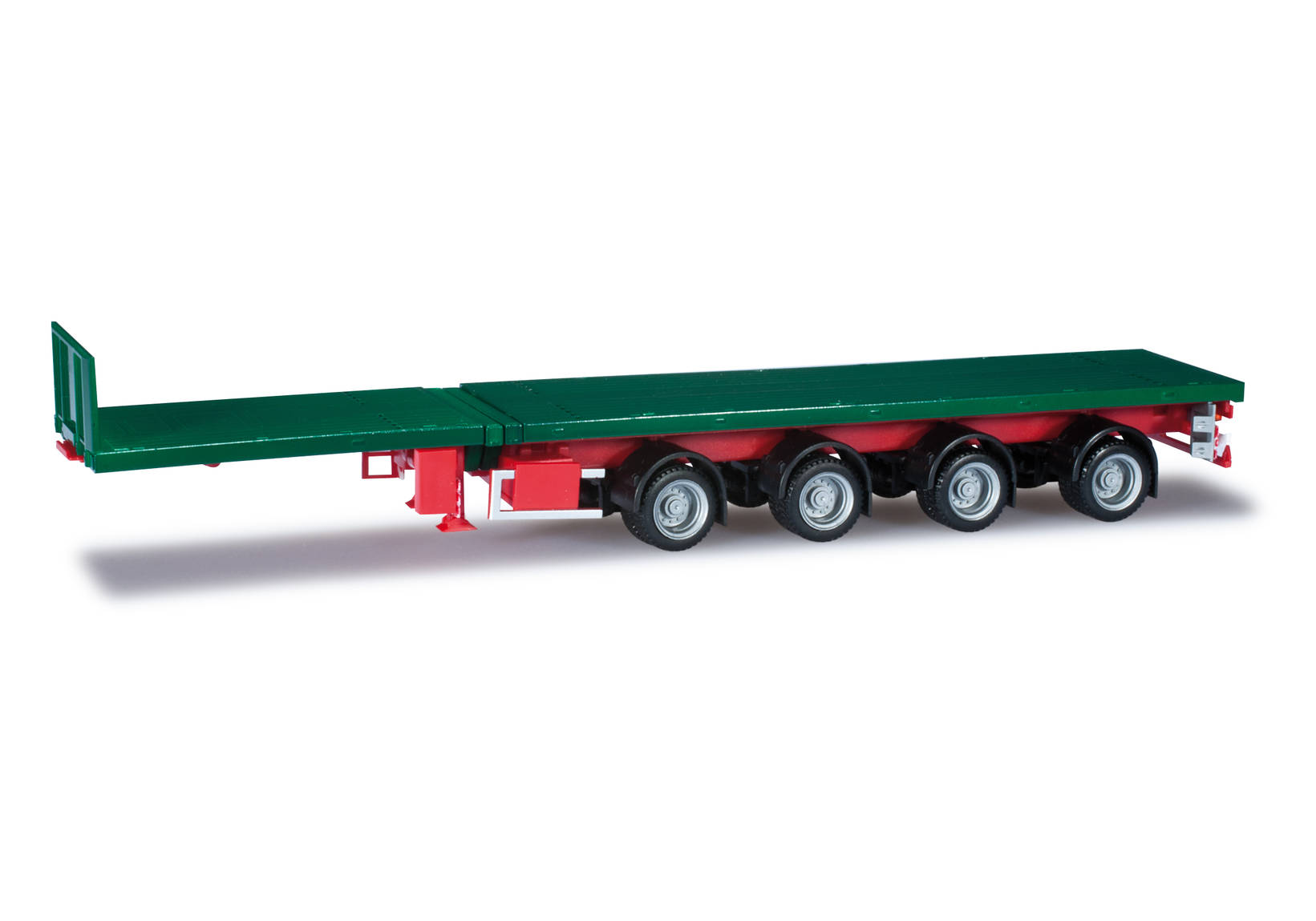 Teletrailer 4-axle, undecorated, dark green