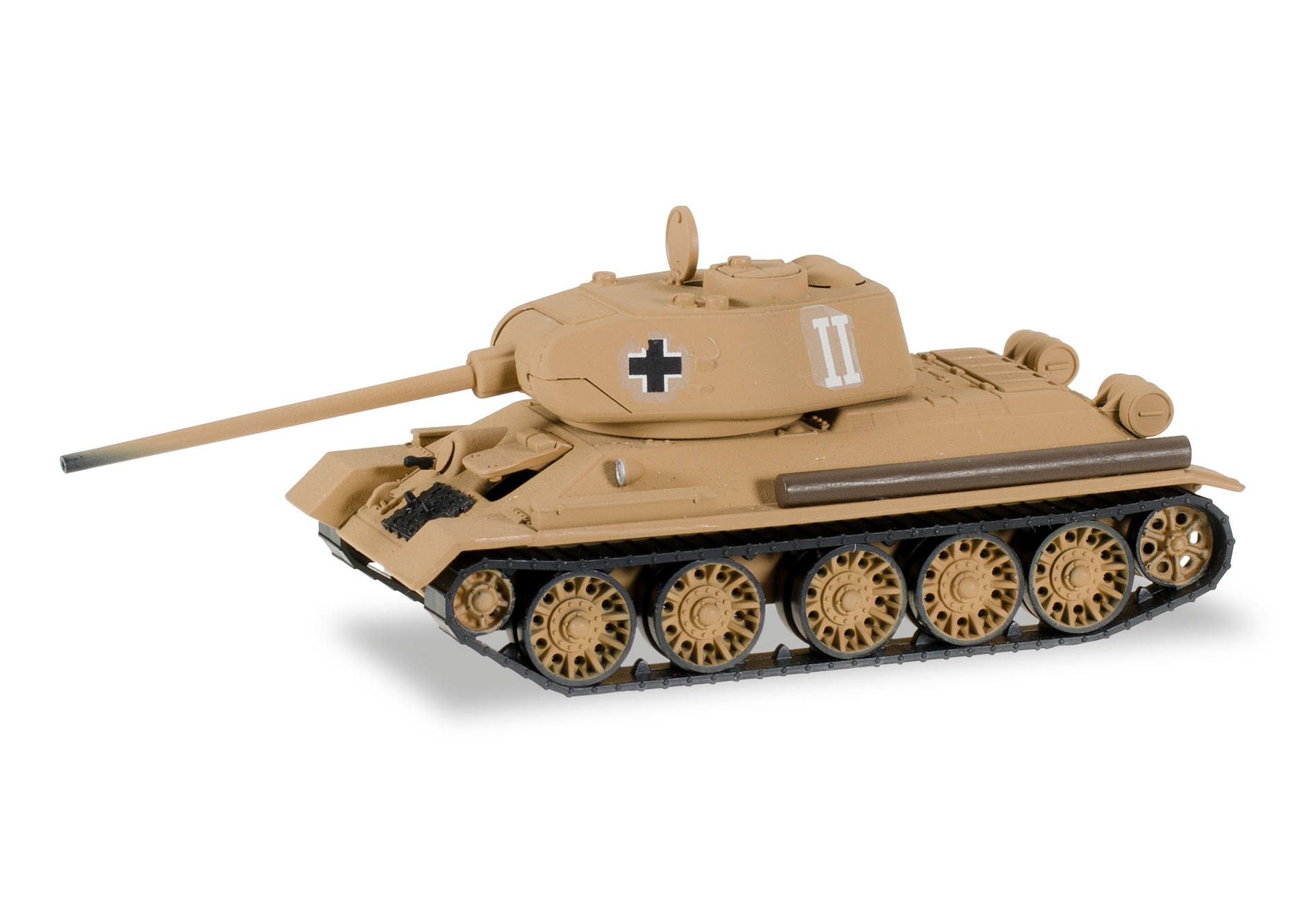 Captured tank T-34/85 "Battle for East Prussia"
