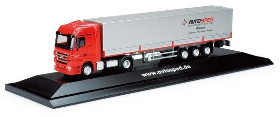 Mercedes-Benz Actros LH´08 Pritsche/Plane-Sattelzug