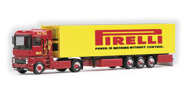 Renault AE refrigerated box semitrailer "Pirelli /Kühfuss"