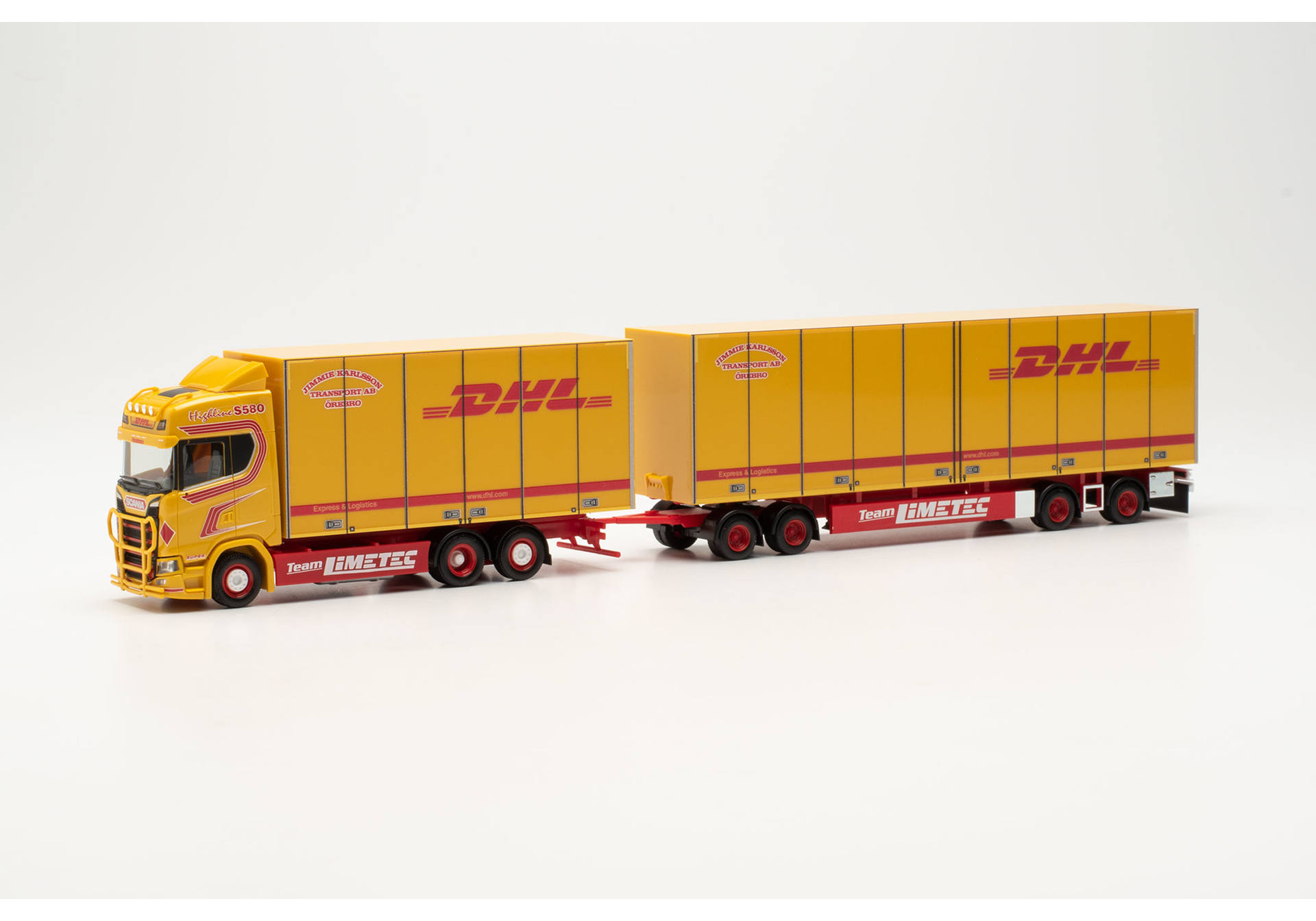 Scania CS 20 high roof Swedish combo „Jimmy Karlsson / DHL"