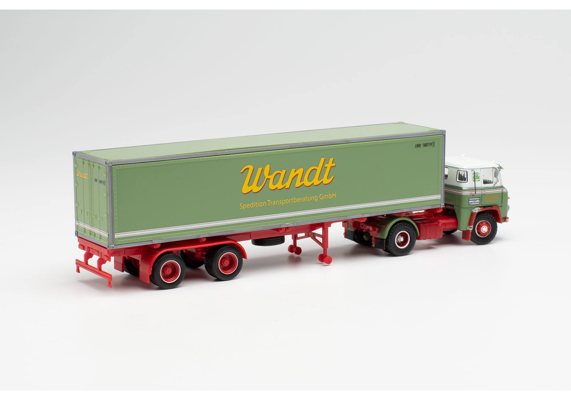 Scania Vabis LB 76 Container-Sattelzug "Spedition Wandt"