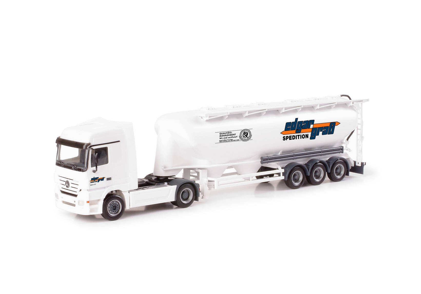 Mercedes-Benz Actros LH '02 Eutersilo-Sattelzug "Edgar Grass"