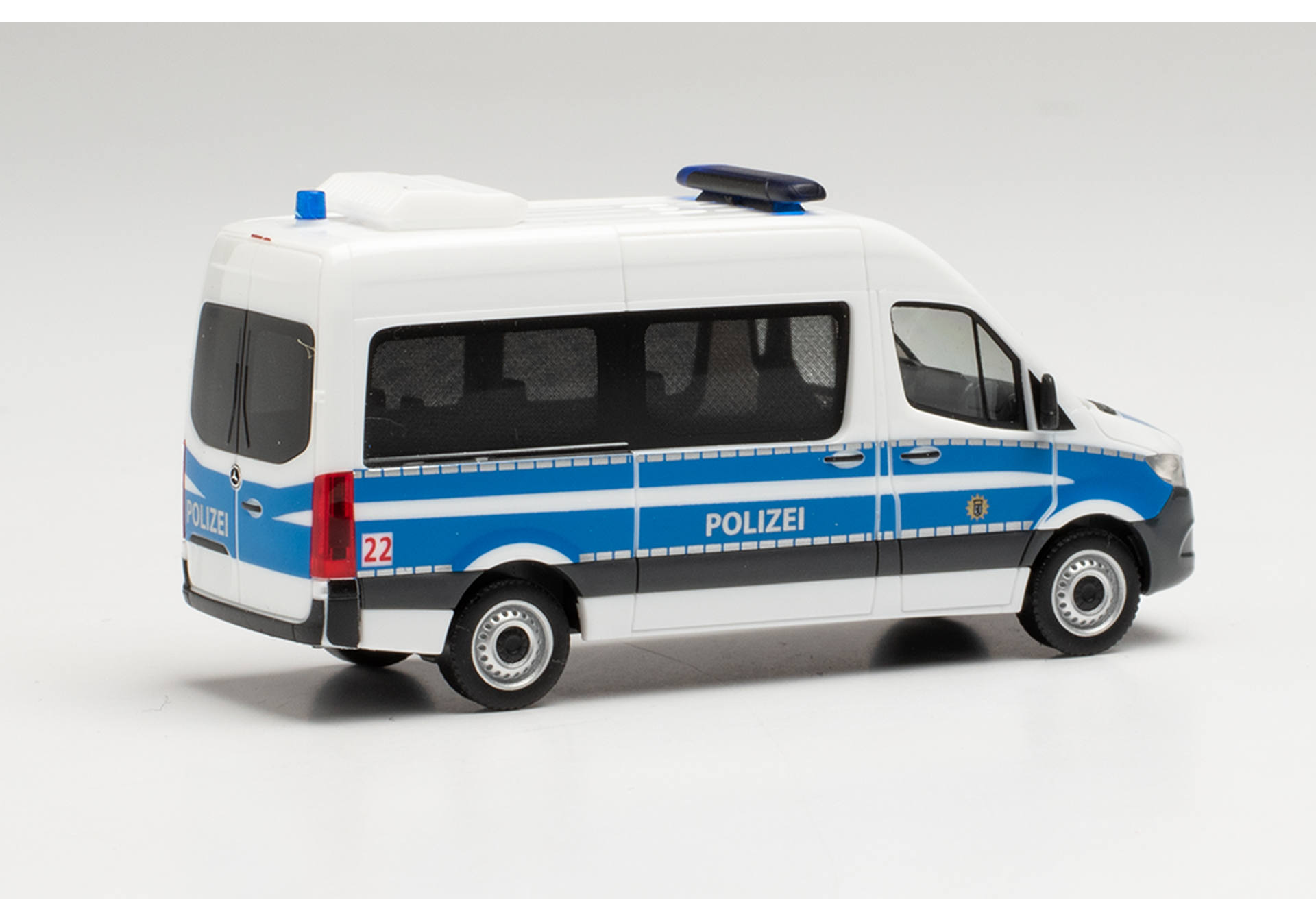 Mercedes-Benz Sprinter '18 box high roof "Mobile police office vehicle Berlin"