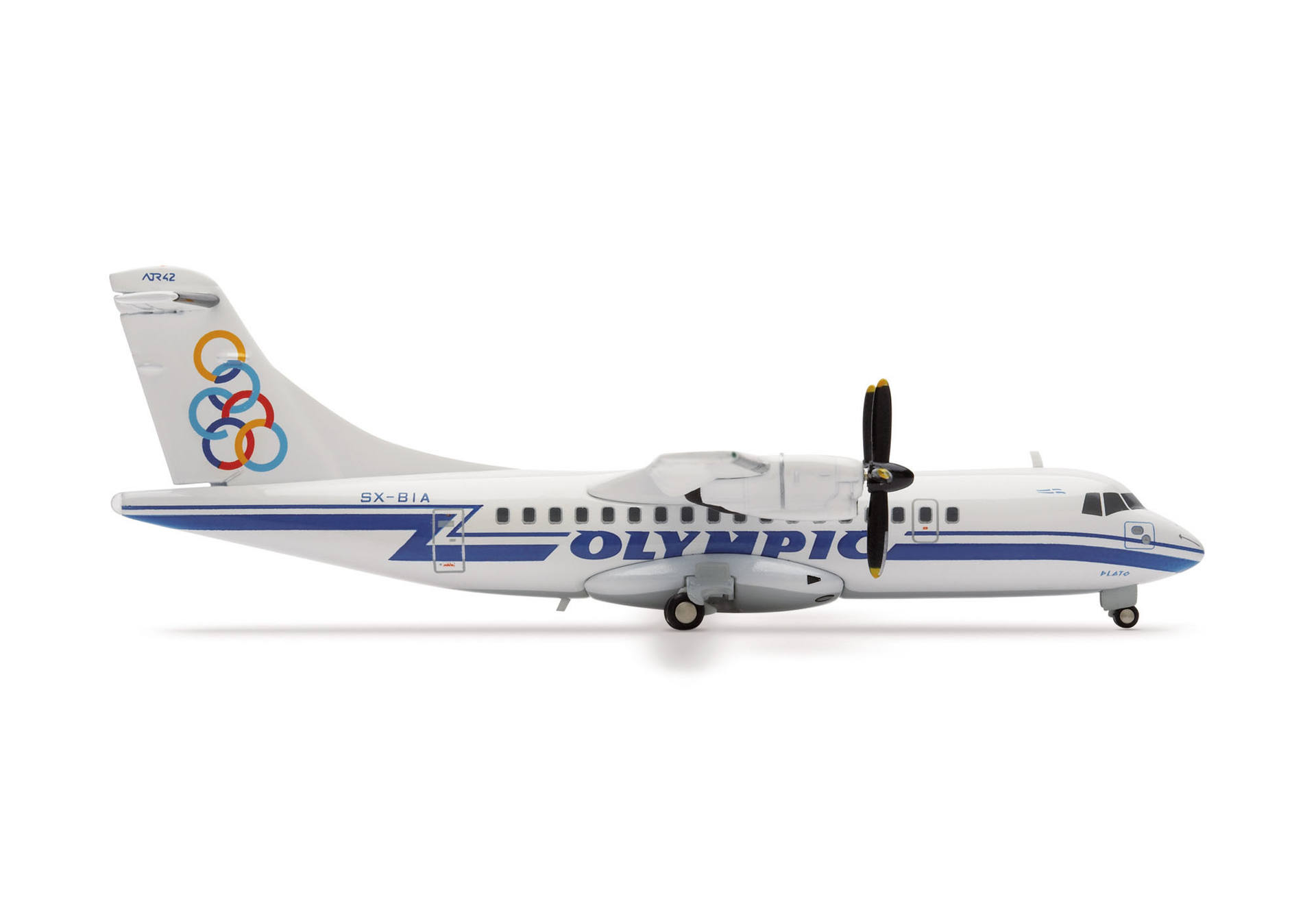 Olympic Airlines ATR-42-300 (made of metal)