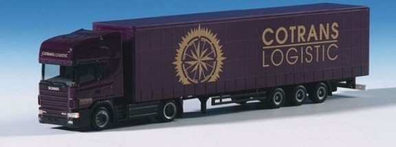 Scania 144 TL Lowliner Gardine Planoa Satta 2a/3a
