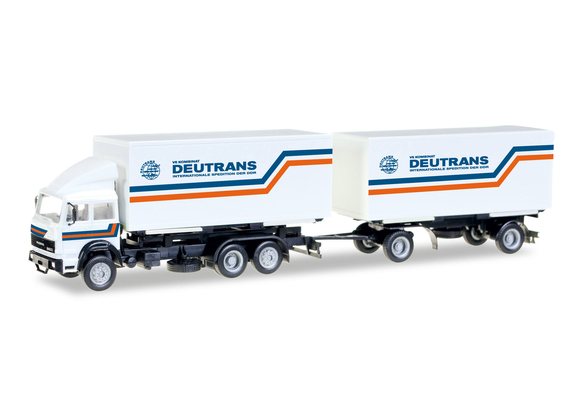 Iveco interchargable box trailer "Deutrans"