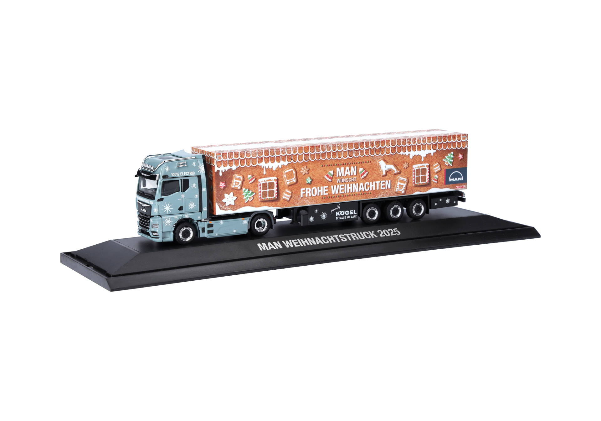 MAN TGX GX box semitrailer "Christmas truck 2025/MAN truck & van SE"