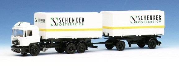 Man ÖAF F90 Exchange-plane hungers train 3A/2A model for Austrian trade