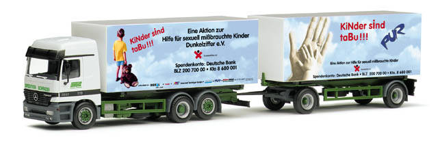 Mercedes-Benz Actros L Exchange case trailer train 3A/2A