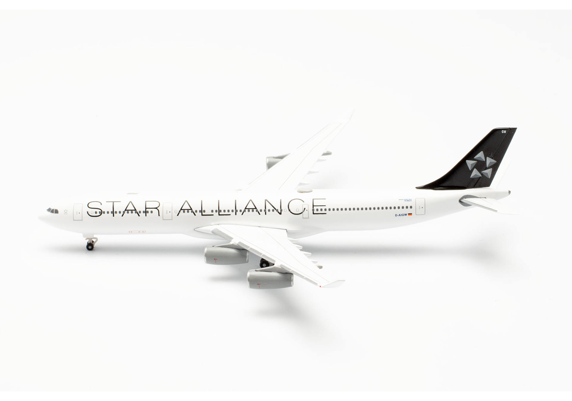 Lufthansa Airbus A340-300 "Star Alliance" - D-AIGW "Gladbeck"