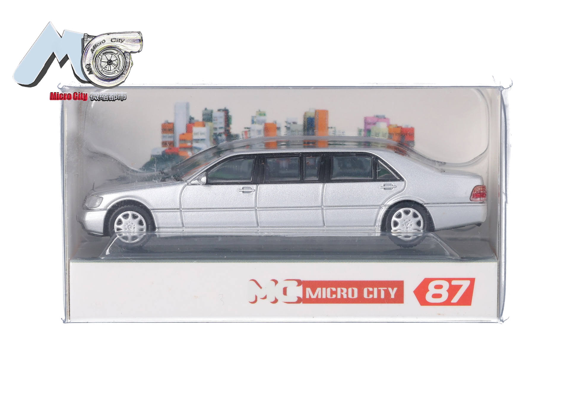 MicroCity: Mercedes-Benz S600 Pullman, silver