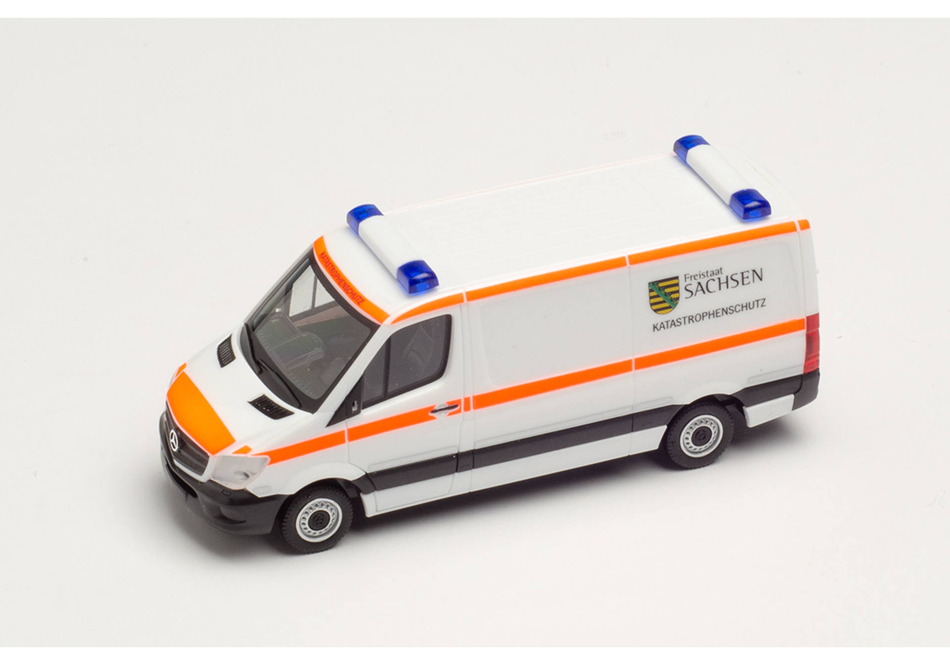 Mercedes-Benz Sprinter `13 box low roof „Freistaat Sachsen / Katrastrophenschutz“