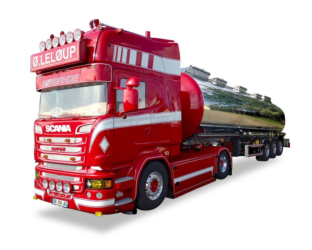 Scania R TL tank semitrailer "Leloup"