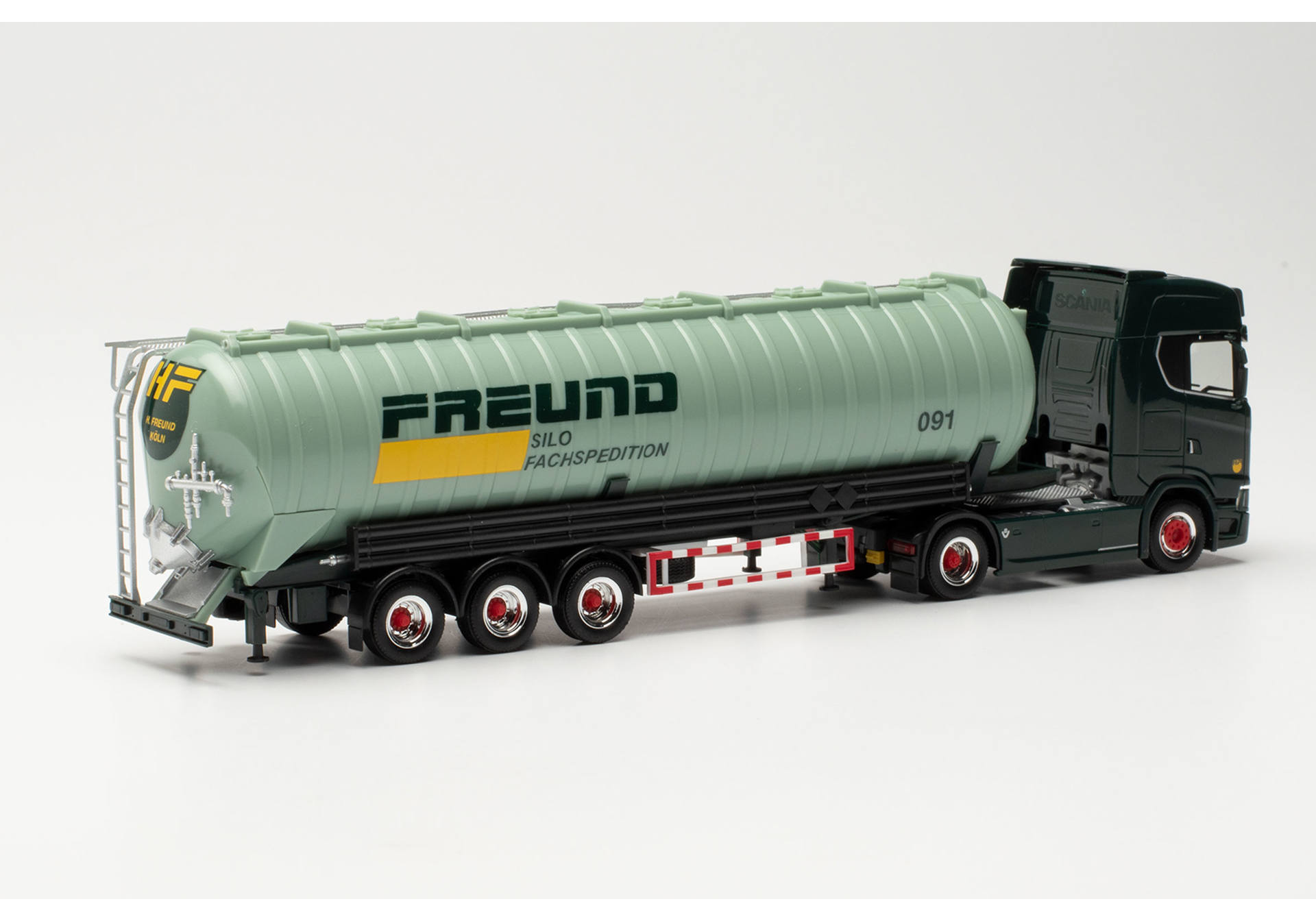 Scania CS 20 HD Saugsilo-Sattelzug „Spedition Freund“