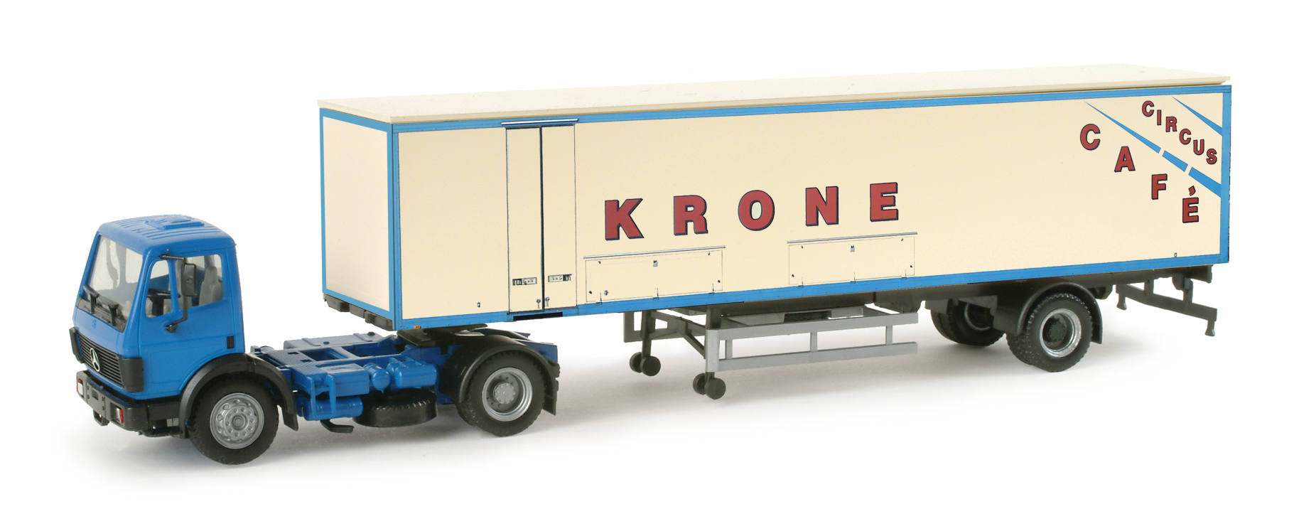 Mercedes-Benz Koffer-Sattelzug "Circus Krone Circus Café"