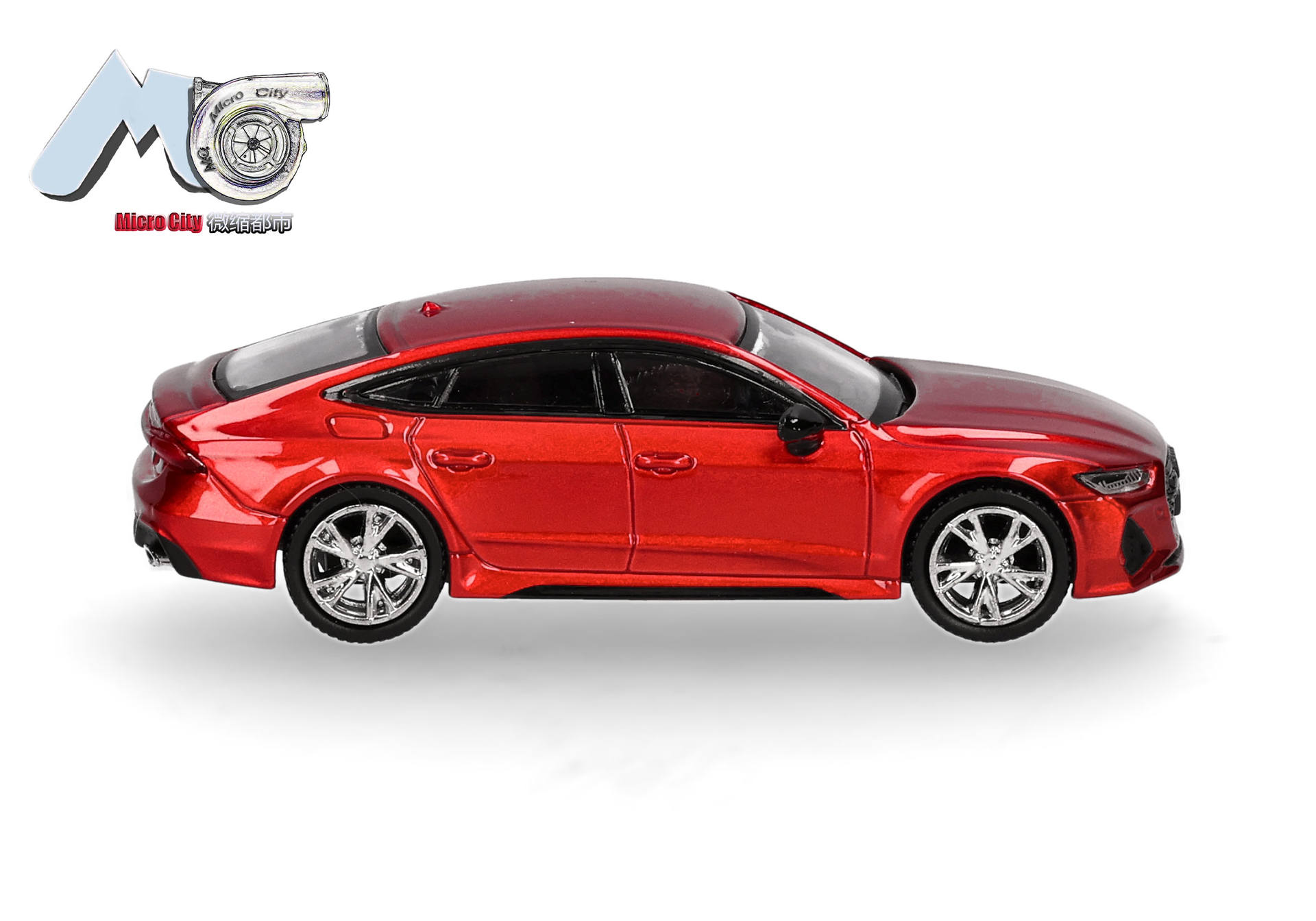 MicroCity: Audi RS7, red