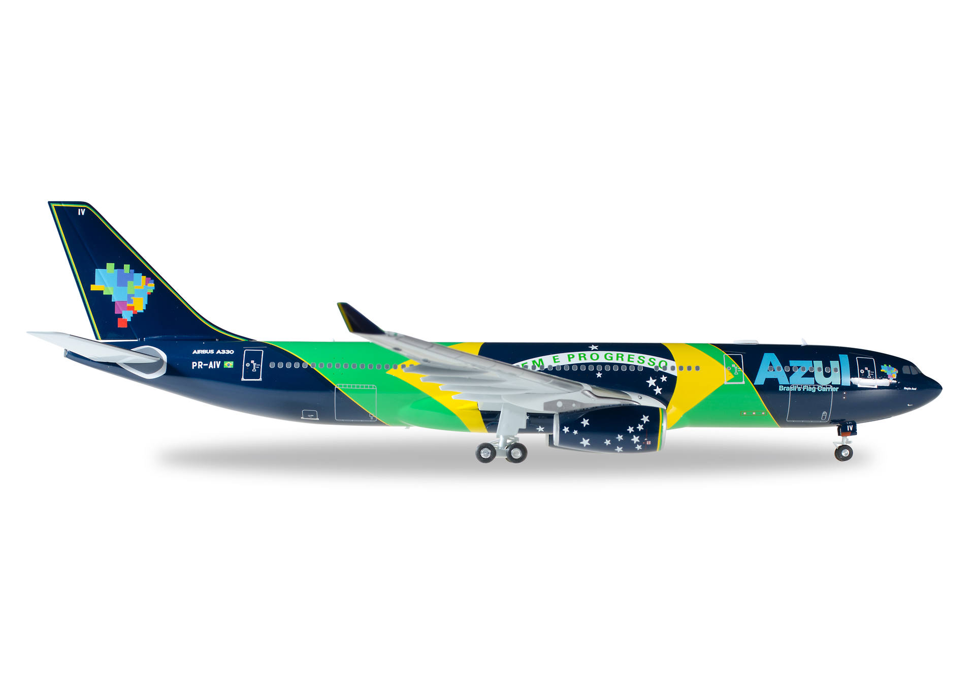 Azul Airbus A330-200 "Brazilian Flag"