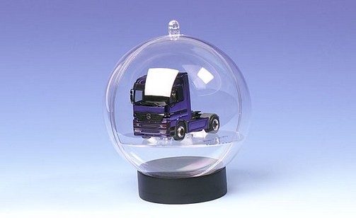 Mercedes-Benz Actros LH 2A special box with a scale of presentation