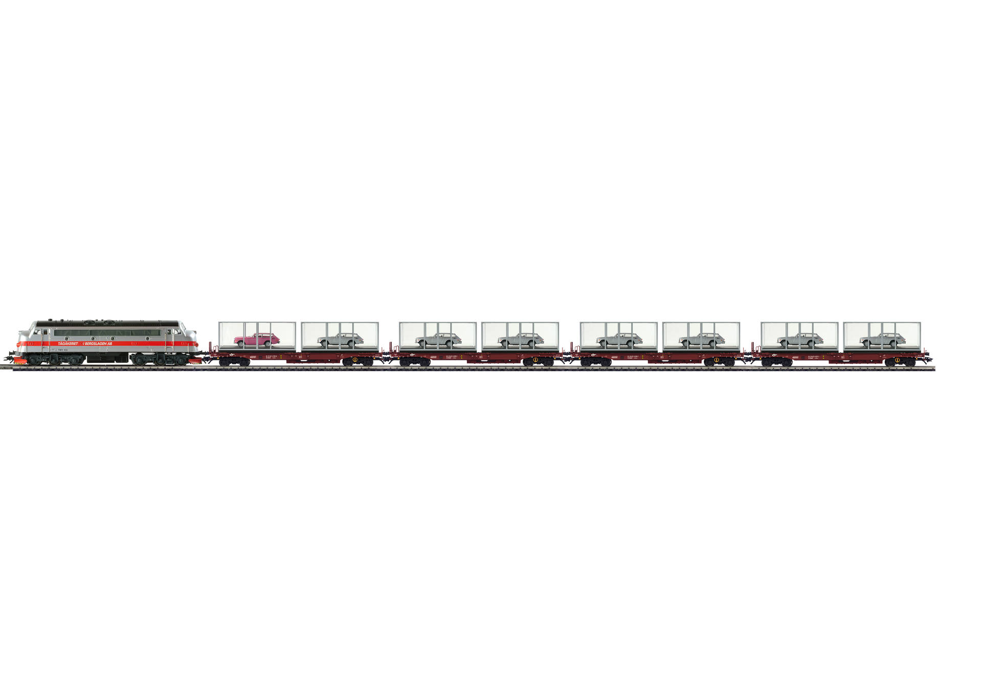 Car transport train "Schneewittchen Express" Herpa/Märklin (AC version, digital)