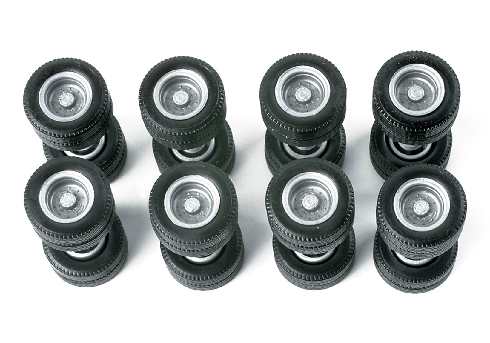 Hypoid axle silber lackiert (8 sets of wheels)