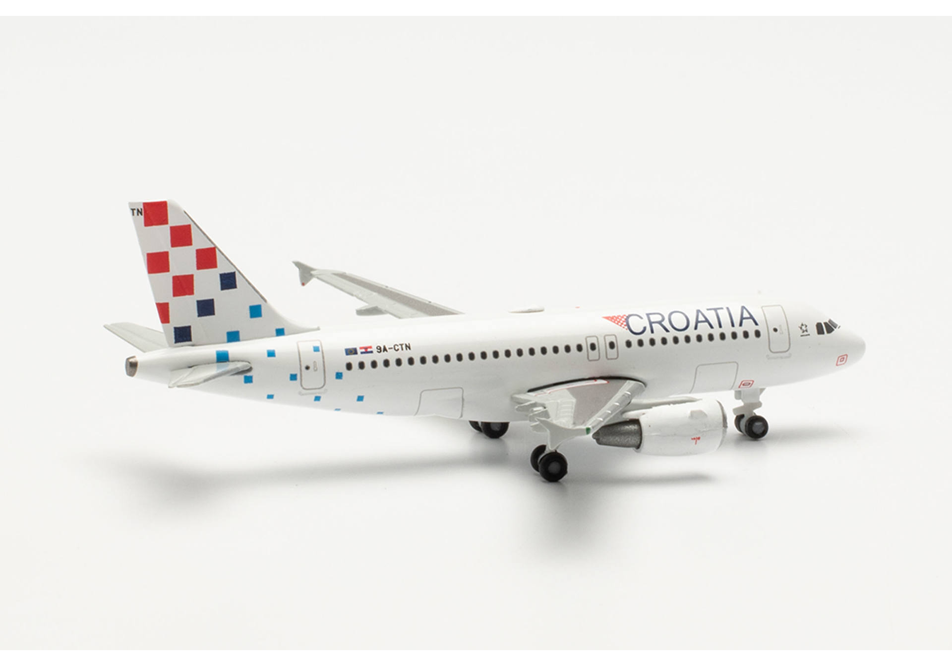 536264 Herpa Croatia Airlines Airbus A319 – 9A-CTN “Osijek” 536264