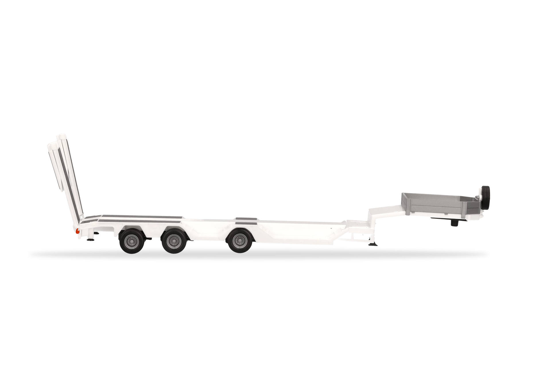 Goldhofer-Allrounder-semitrailer 3axles, white