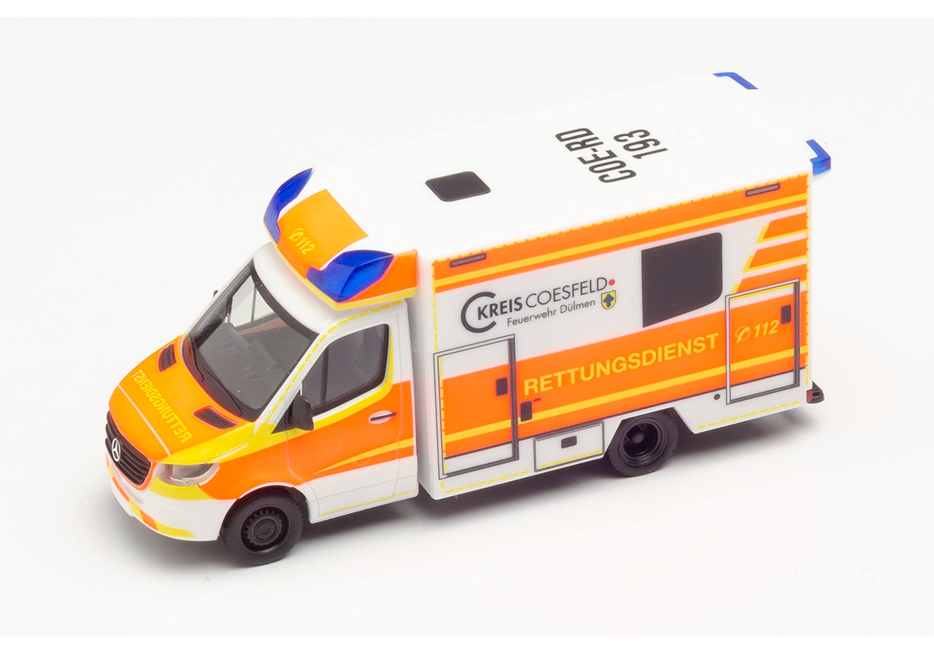 Mercedes-Benz Sprinter ‘18 Fahrtec RTW Rettungsdienst Dülmen