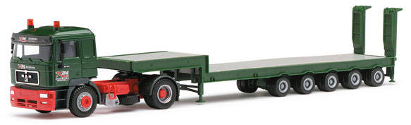 Man F2000 low loader saddle 2a/5a